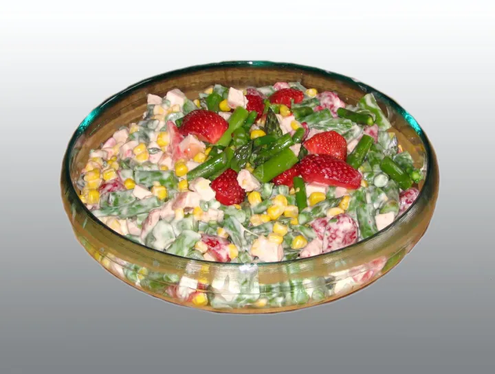 Erdbeer-Spargel-Salat