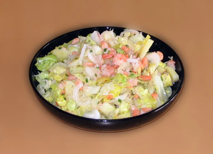 Krabben-Kartoffelsalat