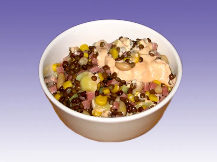 Kartoffel-Linsen-Salat