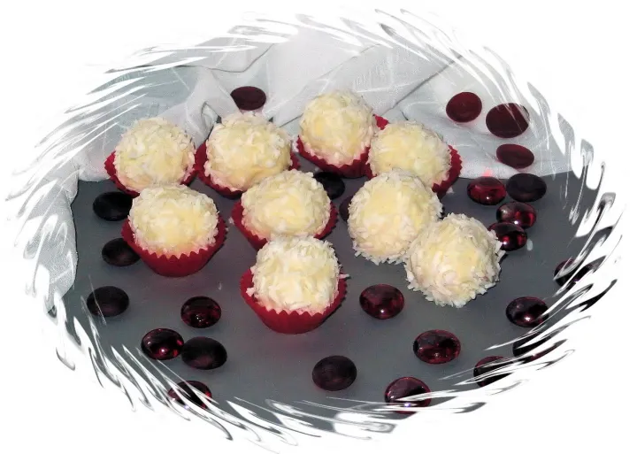 Amaretto-Kokostrüffel