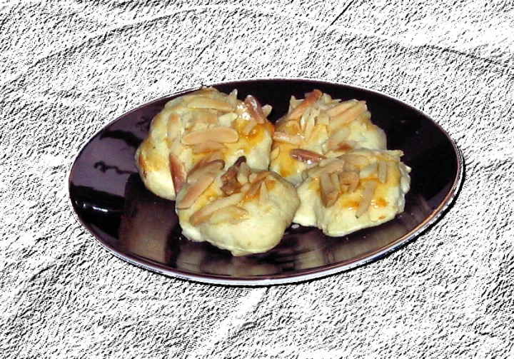 Mandelmürbteiggebäck