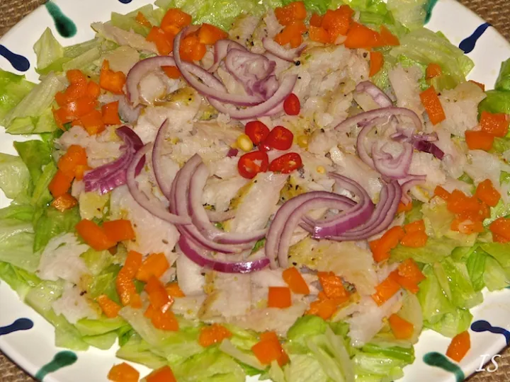 Pangasiusfiletsalat