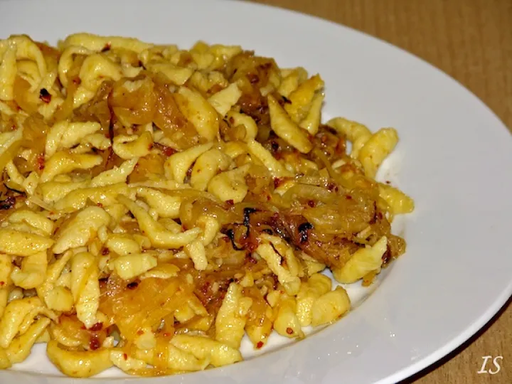 Zwiebelspätzle