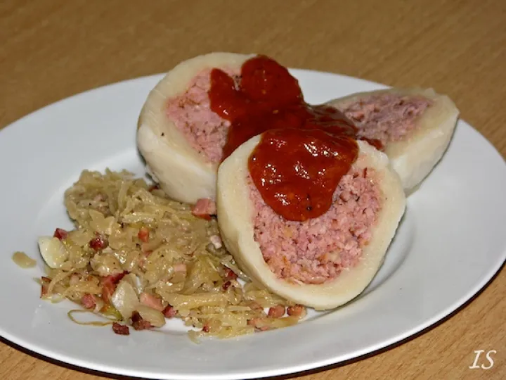 Hascheeknödel