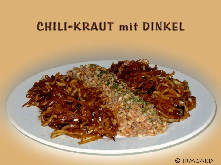 Chilikraut mit Dinkel