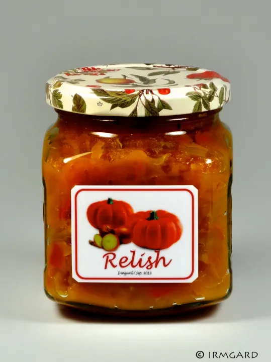 Kürbis-Zwiebel-Relish