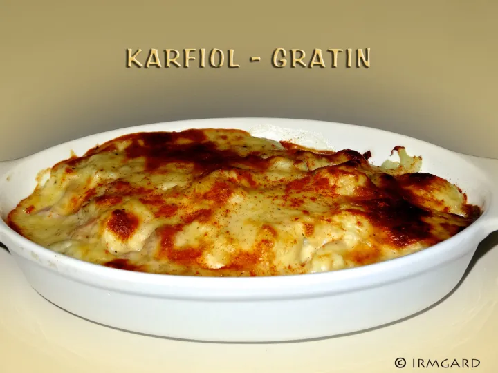 Karfiol-Gratin