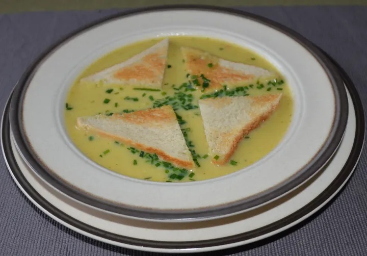 Legierte Knoblauchsuppe