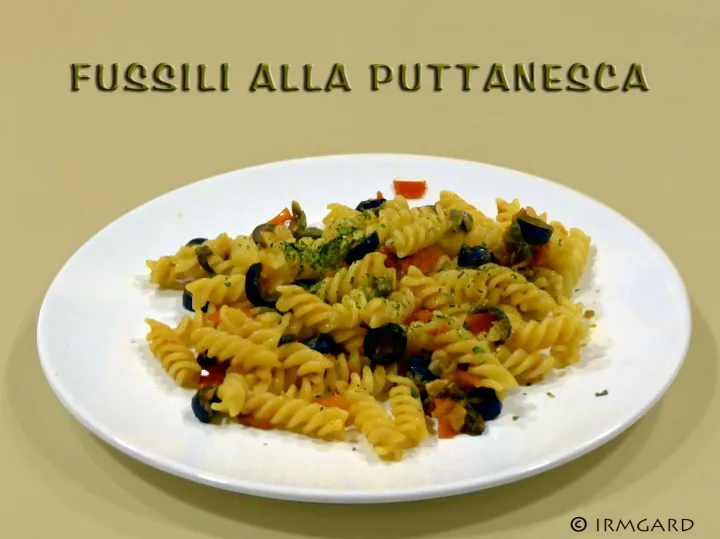 Fusilli alla puttanesca
