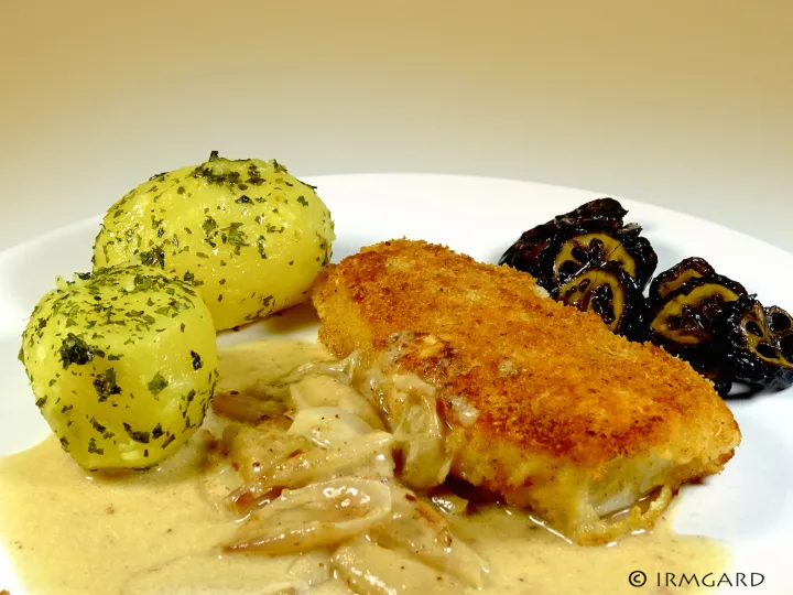 Schellfischfilet Milanese