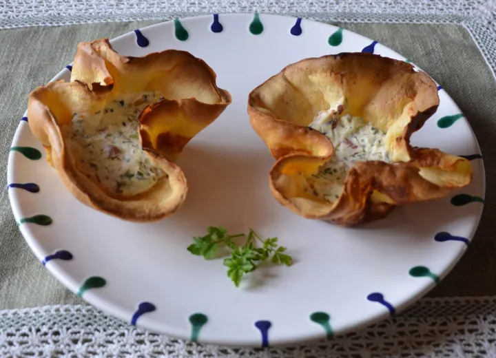 Palatschinken-Körbchen