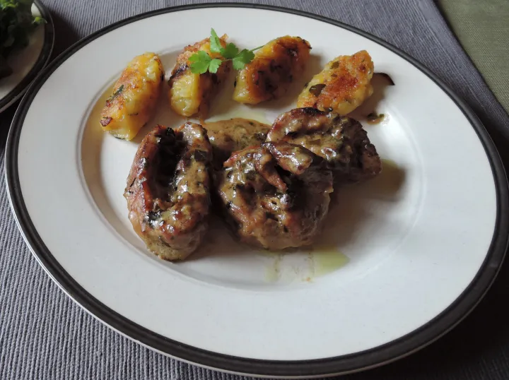 Schwammerl Cordon bleu