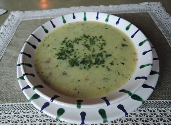 Feine Schinkencremesuppe