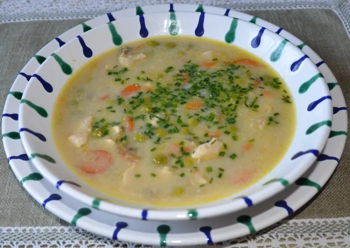 Hendl-Gemüsesuppe