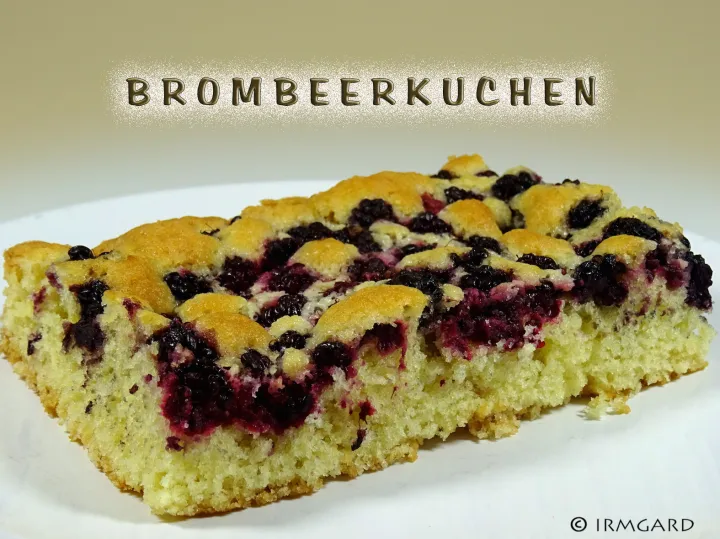 Schneller Brombeerkuchen