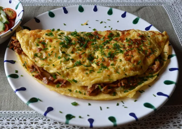 Schwammerl-Omelette