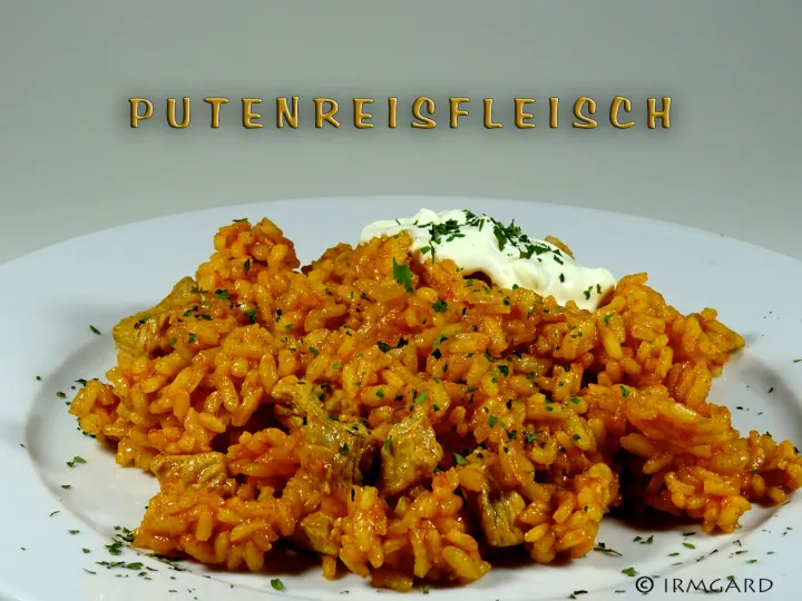 Putenreisfleisch