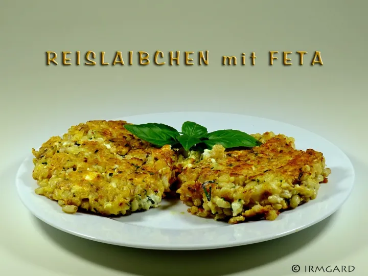 Reislaibchen mit Feta