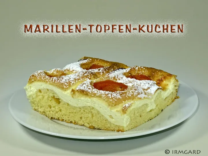 Marillen-Topfen-Kuchen