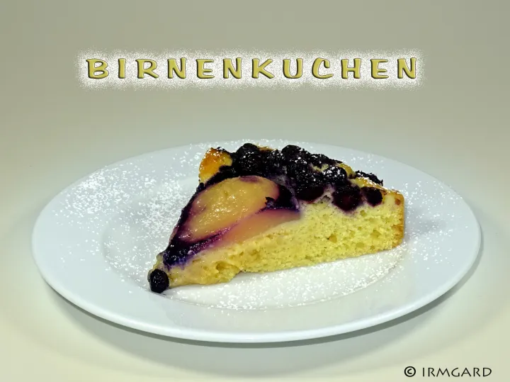 Birnenkuchen