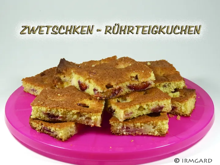Zwetschken-Rührteigkuchen