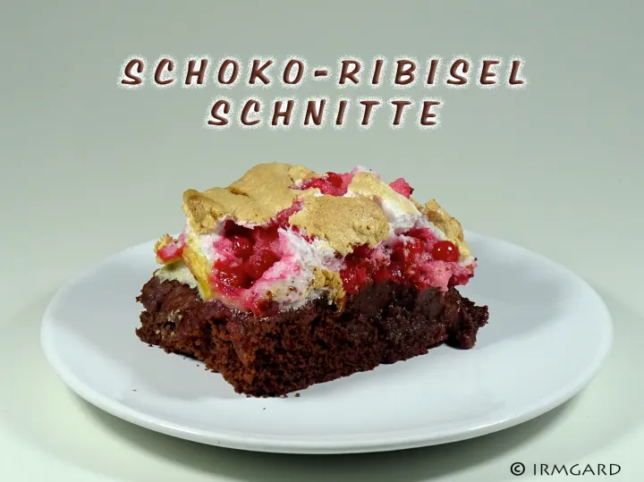 Schoko-Ribisel-Schnitte