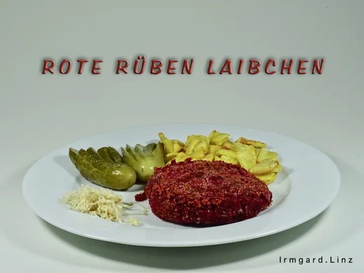 Rote Rüben Laibchen