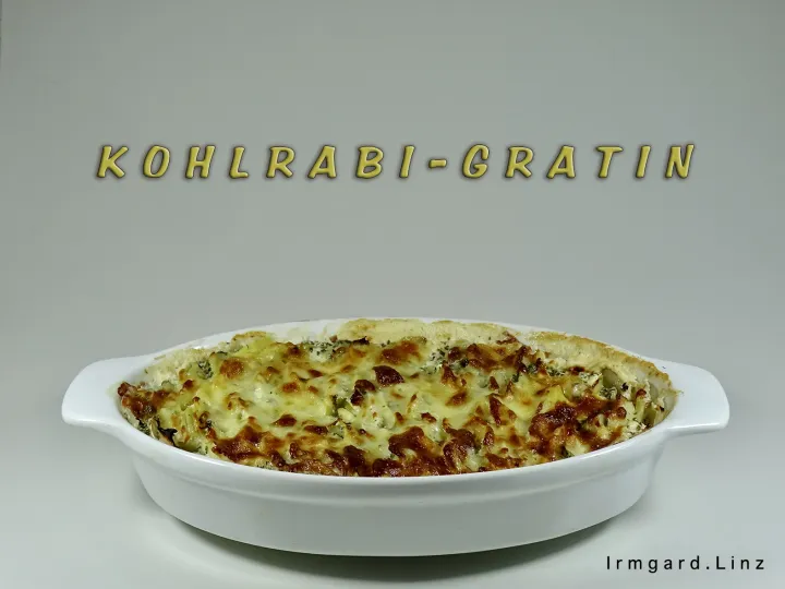 Kohlrabi-Gratin