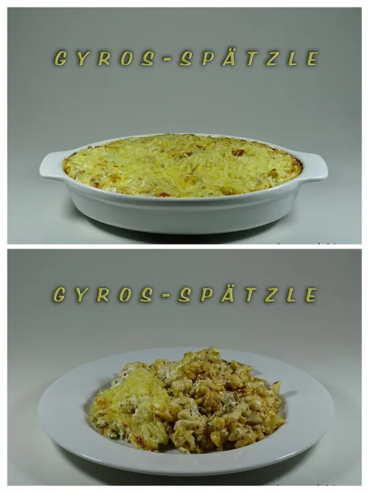 Gyros-Spätzle