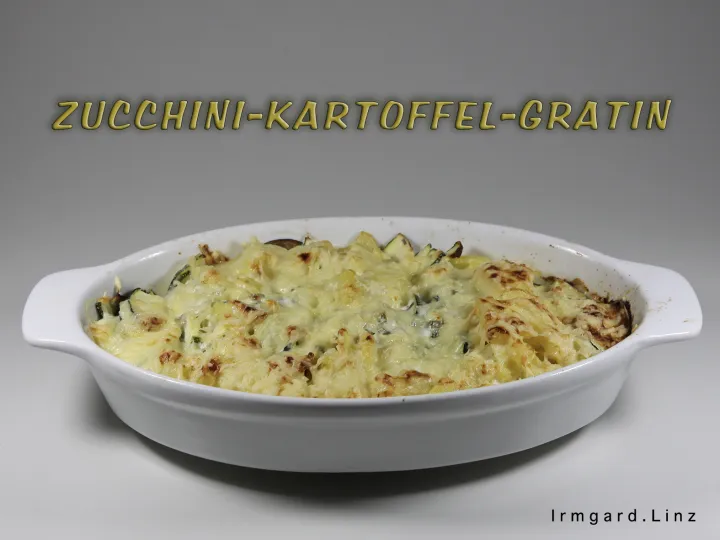 Zucchini-Kartoffel-Gratin