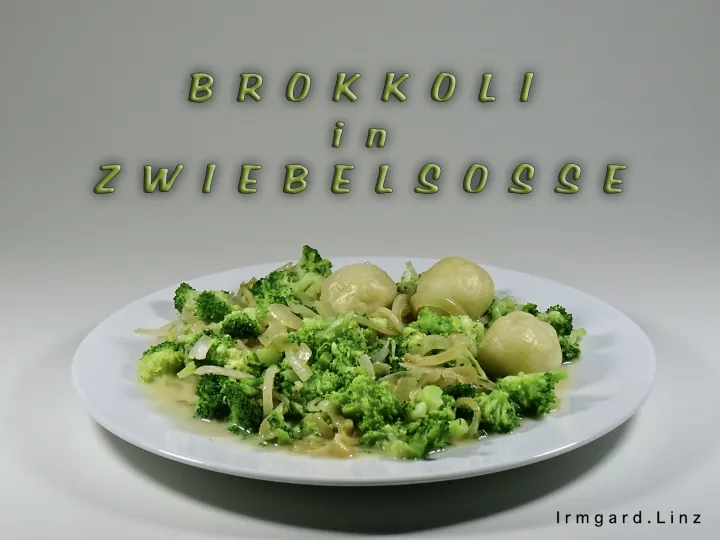 Brokkoli in Zwiebelsosse
