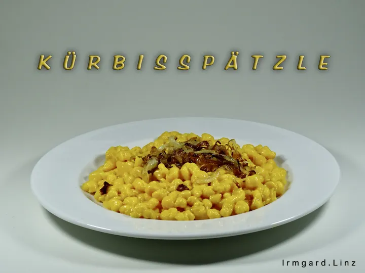 Kürbisspätzle