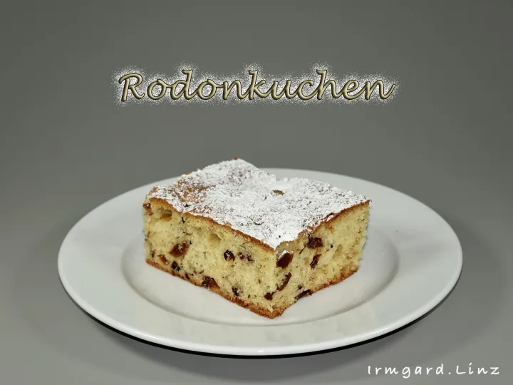 Rodonkuchen vom Blech