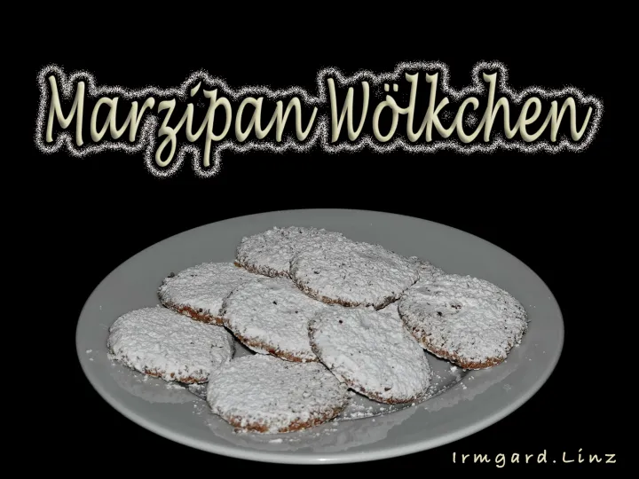 Marzipanwölkchen