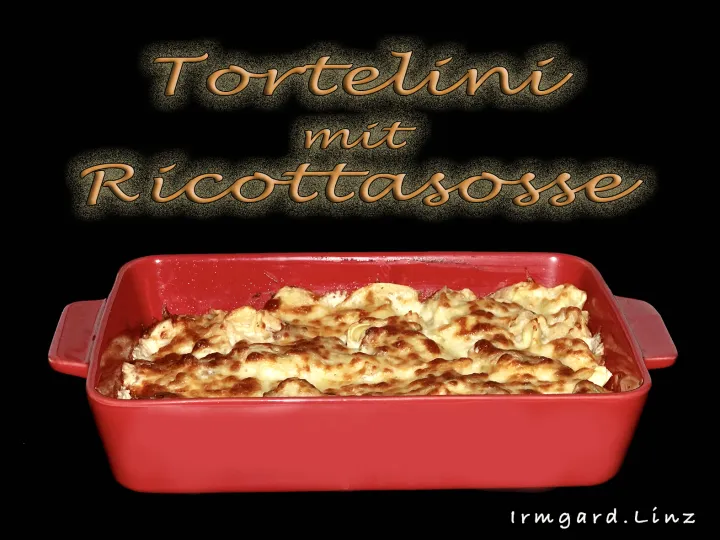 Tortellini mit Bacon-Ricotta-Sosse