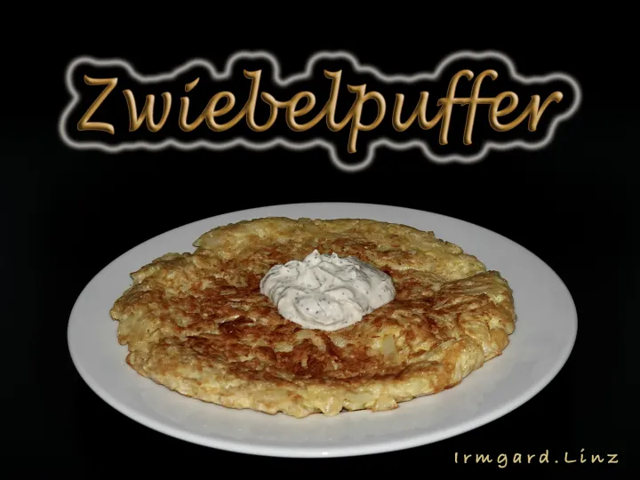 Zwiebelpuffer Rezept
