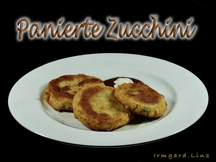 Gebackene Zucchini
