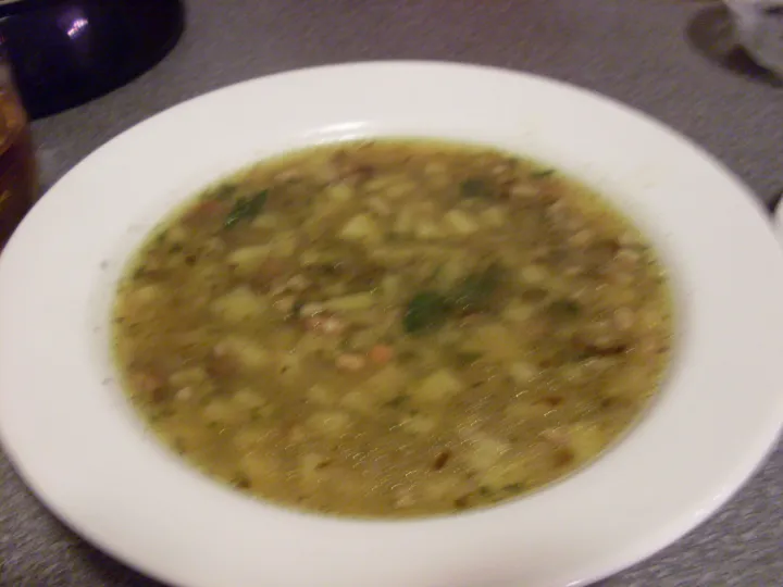 Erdäpfelsuppe