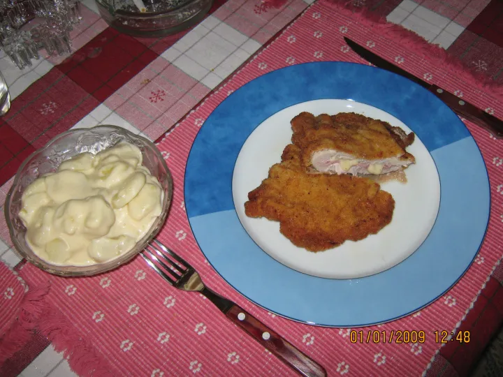 Cordon Bleu & Majonaisesalat