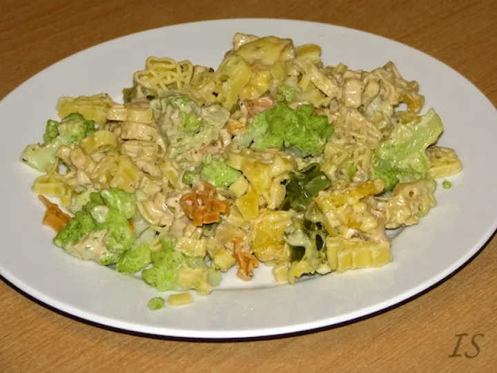 Romanesco-Nudel-Auflauf