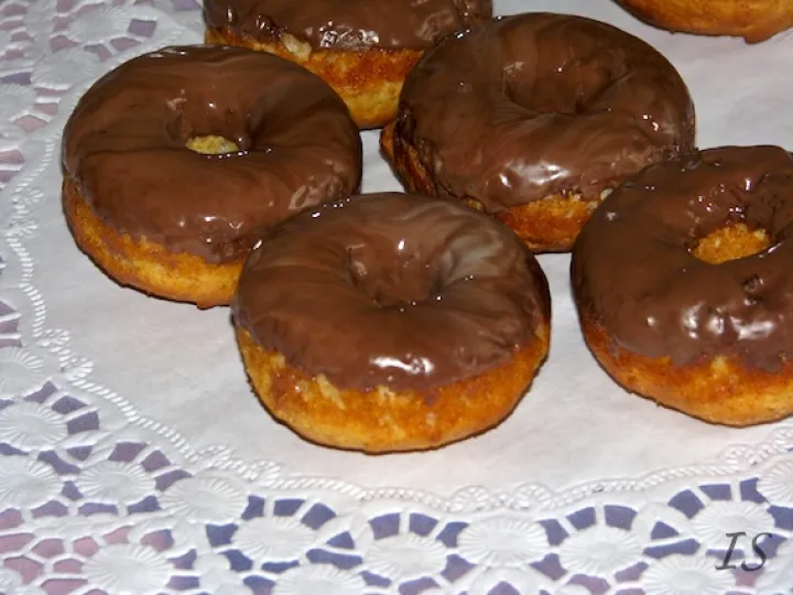 Donut aus dem Backofen