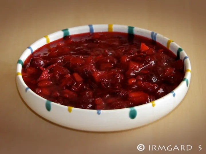 Cranberry-Apfel-Sauce