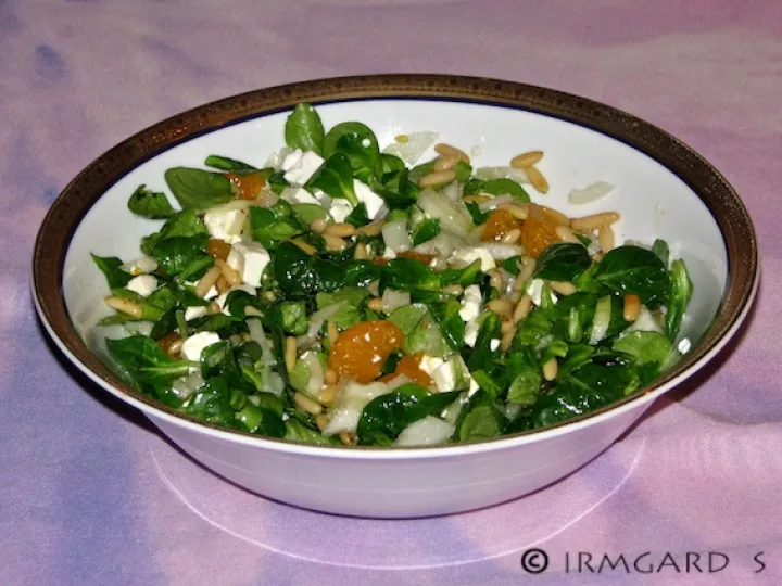 Mandarinen-Vogerlsalat