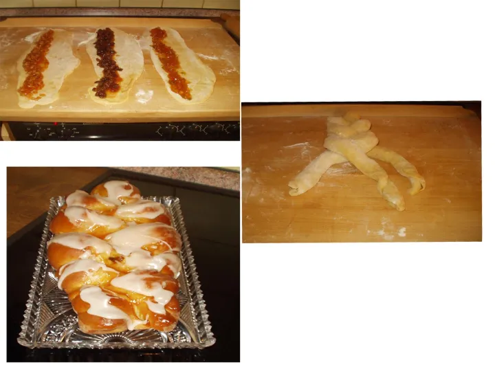 Osterzopf mit dreierlei Fülle