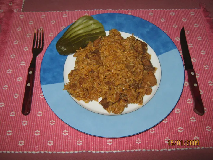 Reisfleisch & Gurkerl