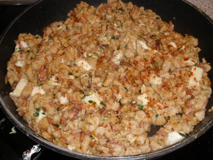 Spätzlepfanne pikant