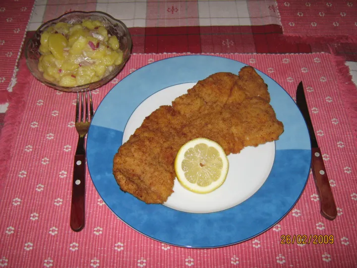Wienerschnitzel & Erdäpfelsalat