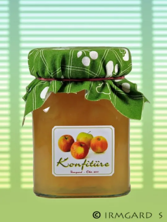 Apfelkonfitüre
