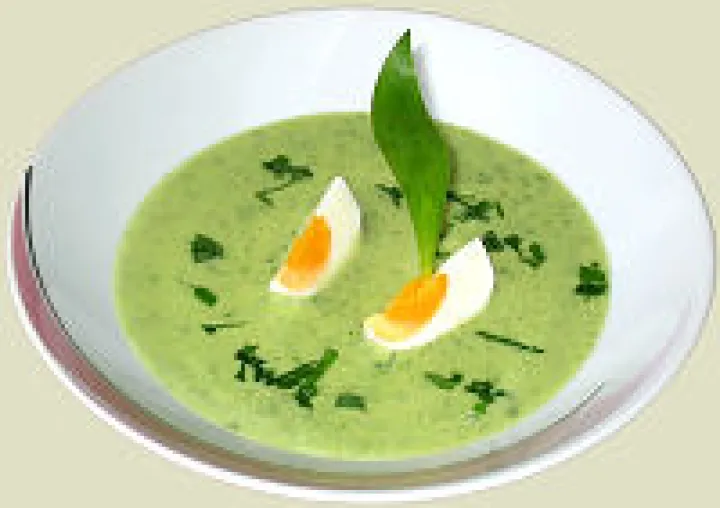 Bärlauch-Zucchini-Suppe