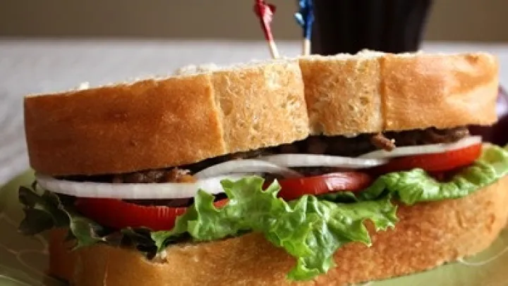 Rindfleisch Bulgogi Sandwich